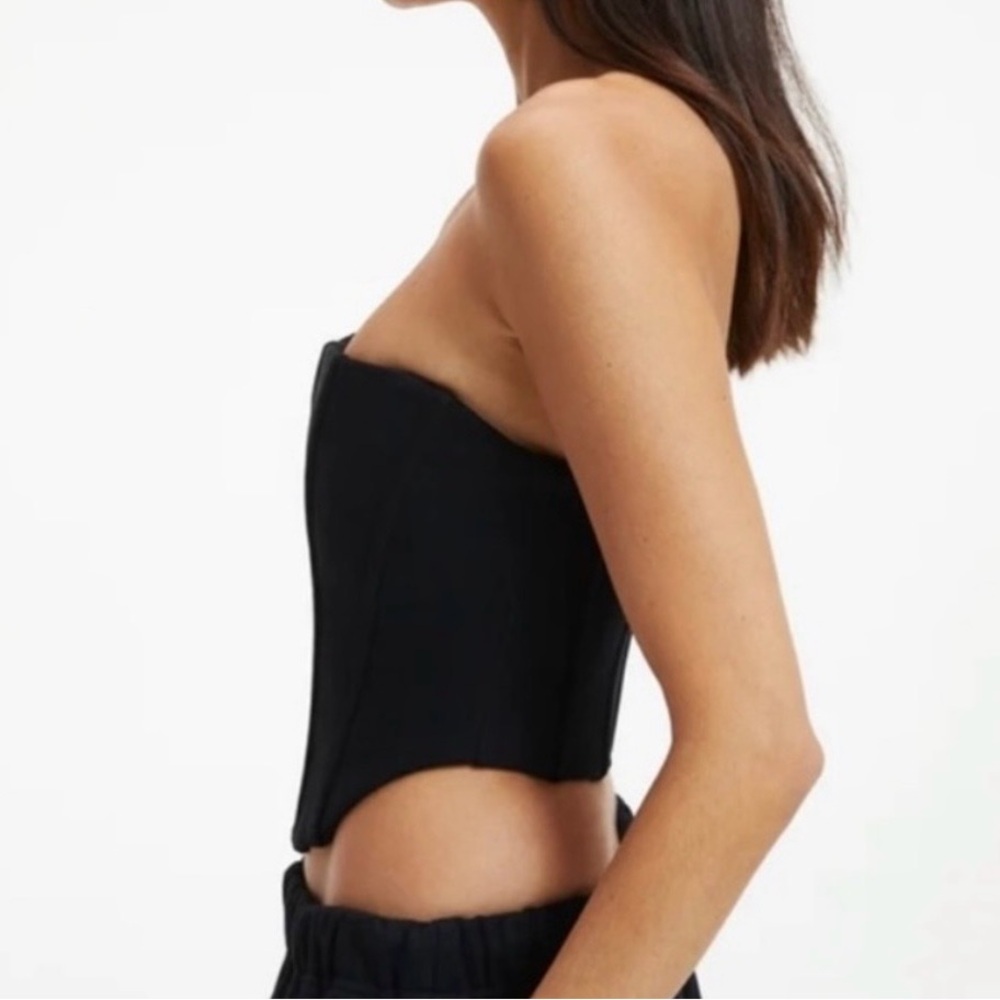 Good American Black Strapless Dress - Picture 2 of 5